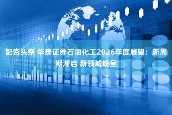 配资头条 华泰证券石油化工2026年度展望：新周期渐启 新领域纷呈